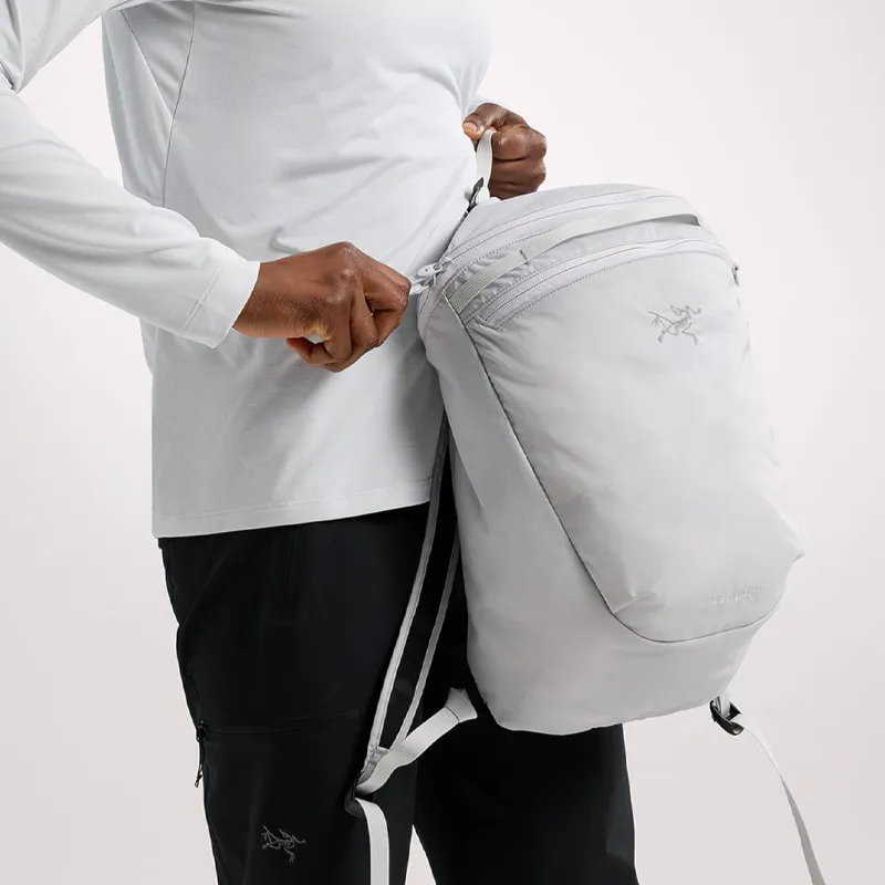 Arcteryx Polyamide Backpack Regular Unisex Solitude Gray-4