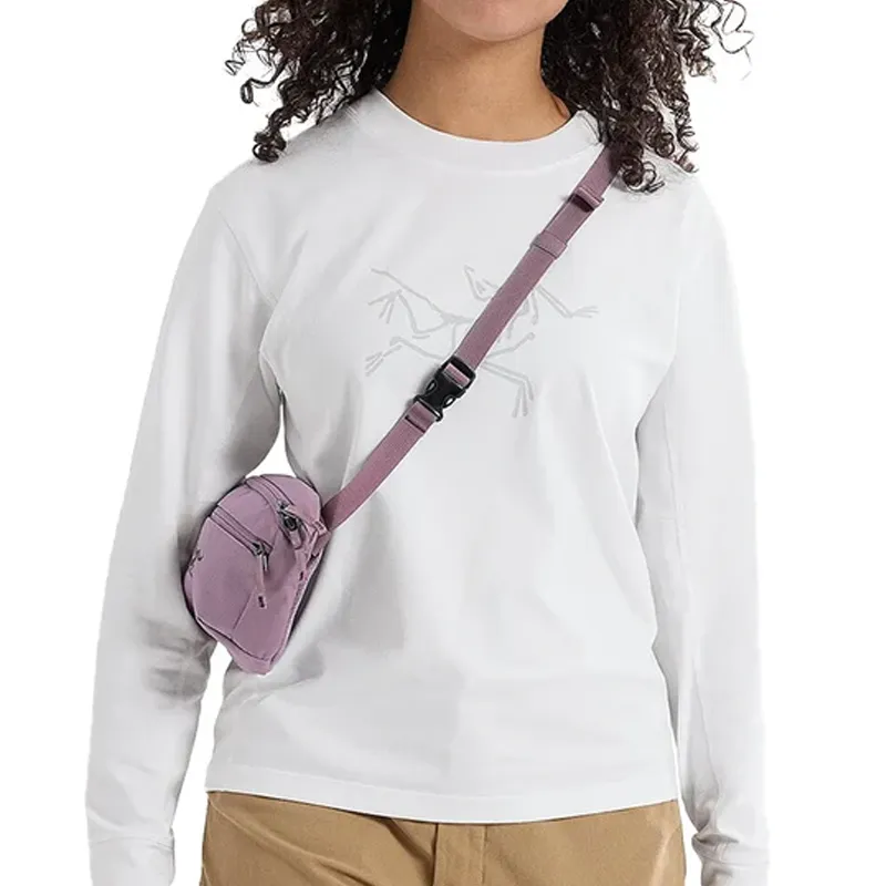 Arcteryx Mantis Recycled Polyester Shoulder Bag Crossbody Bag Fanny Pack Regular Unisex Xingji Purple-2