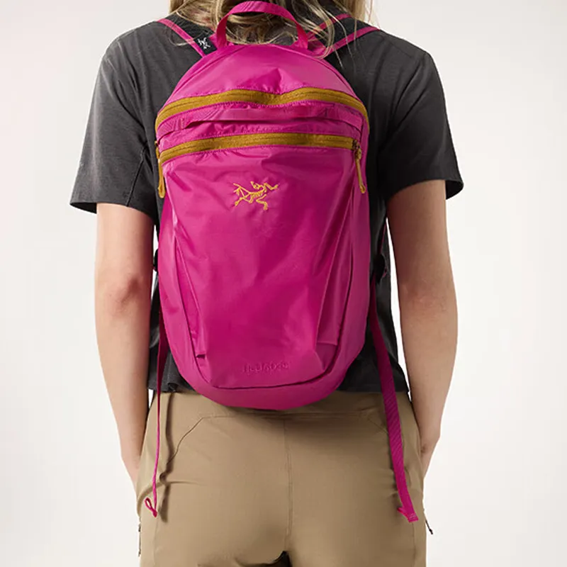 Arcteryx Fabric Mountaineering Bag Backpack Unisex Crimson Water Red-4