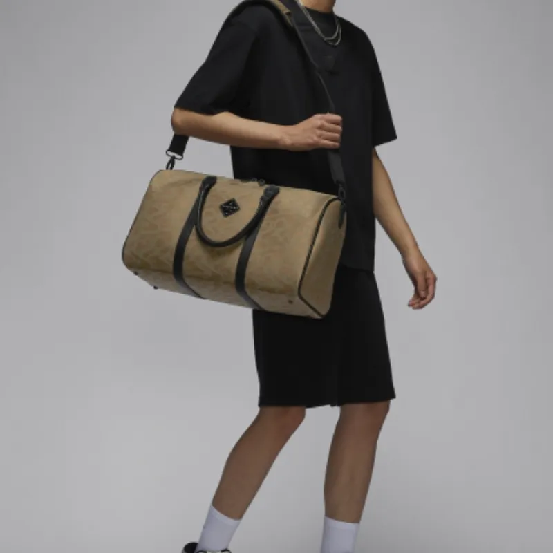 Jordan Polyester Travel Bag Regular Unisex Light Olive Green-4