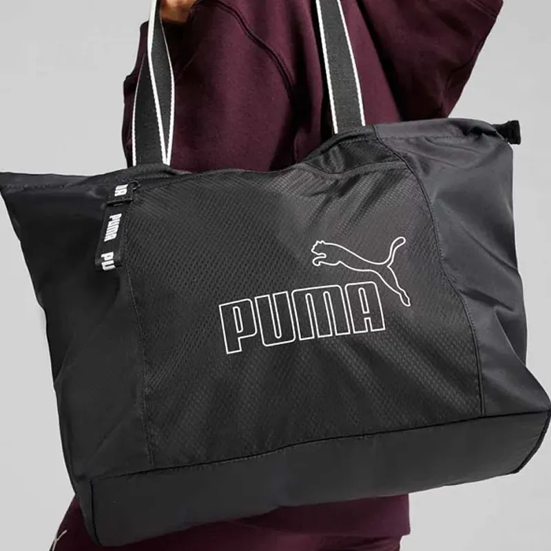 PUMA Fabric One Shoulder Handbag Regular Women's Black-4
