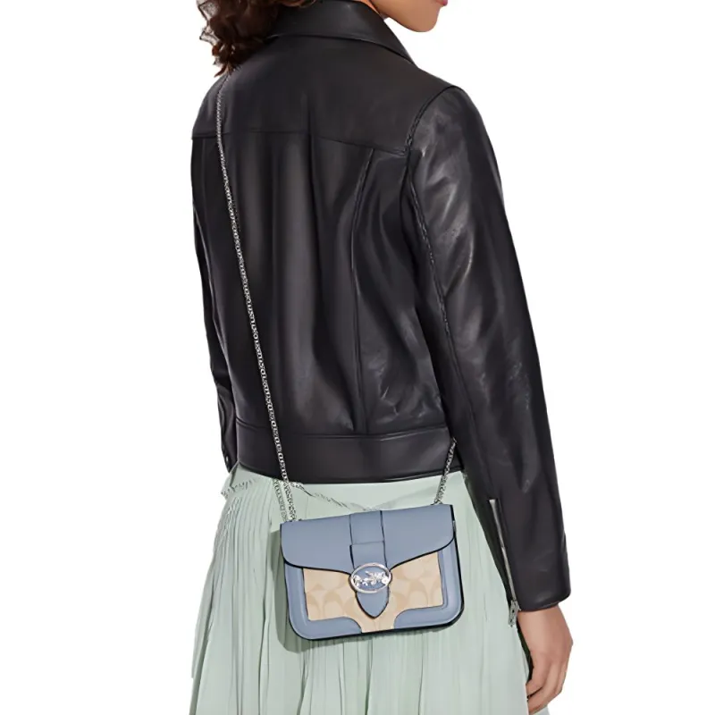COACH Georgie Shoulder Bags-3