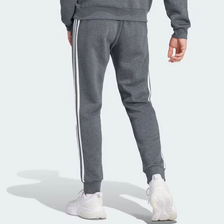Adidas Essentials Fleece 3 Stripes Tapered Cuff Pants-1