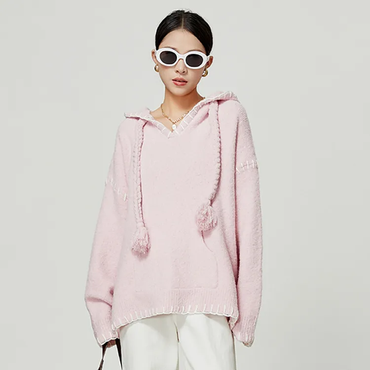 Weekly Sweatshirts Women's Pink/Sweater-1