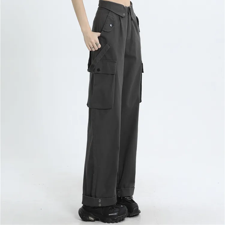 ZAVK Cargo Pants Women's Dark Army Green-3