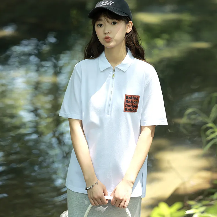 Tonlion Polo Shirt Women's Bleach-1