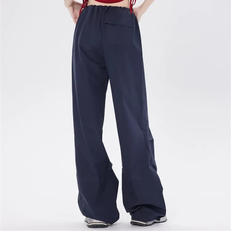 ZAVK Casual Pants Women's Navy Blue-3