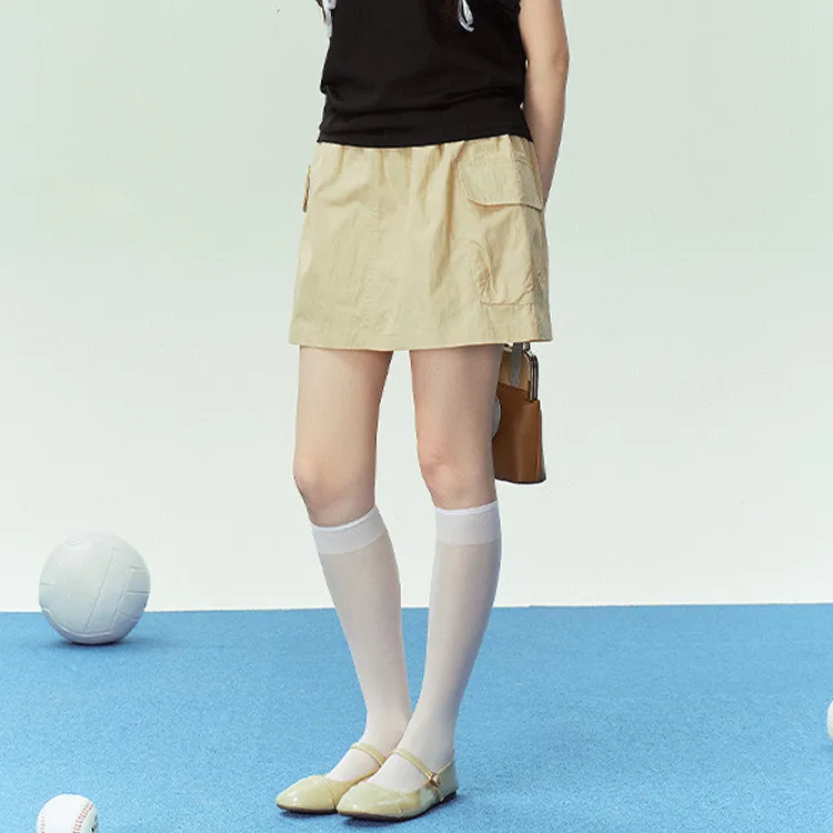Juden Choi Casual Short Skirts Women's-2