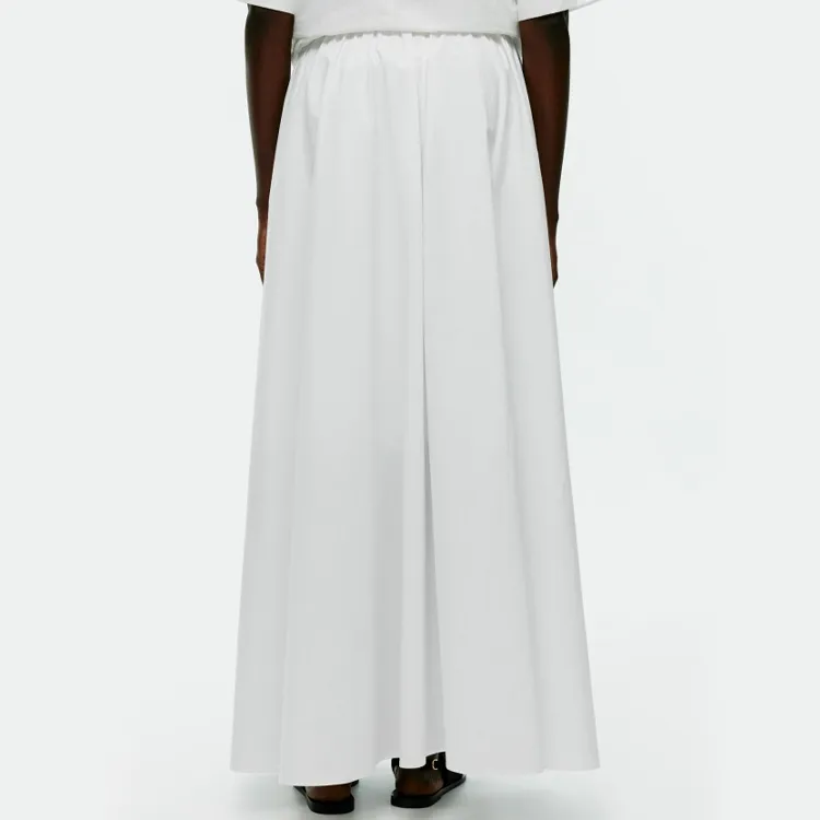 ARKET Casual Long Skirts Women's White-2