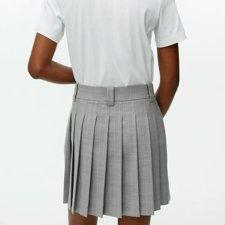 ARKET Casual Short Skirts Women's Gray-1