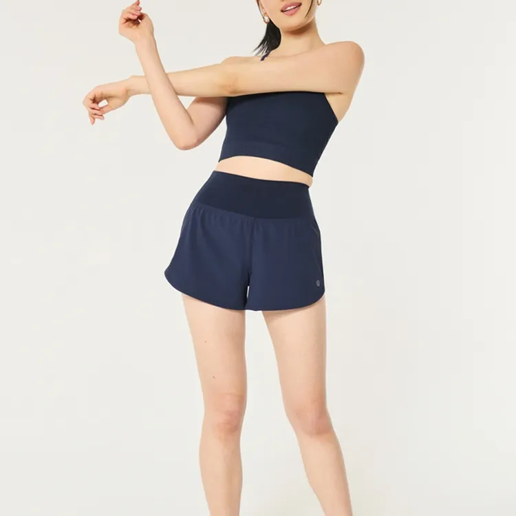 Hollister Sports Shorts Women's Marine Blue-1