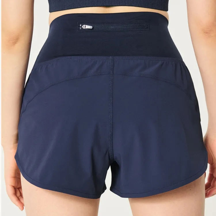 Hollister Sports Shorts Women's Marine Blue-2