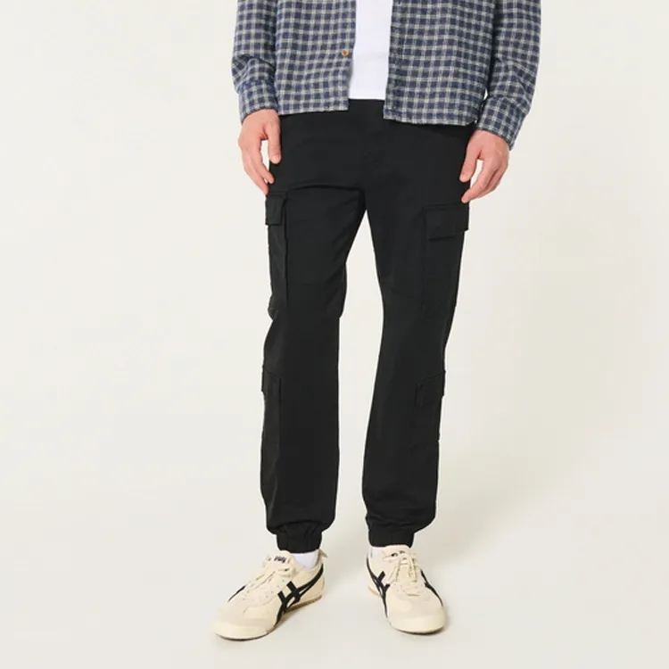 Hollister Casual Pants Men's Black-1