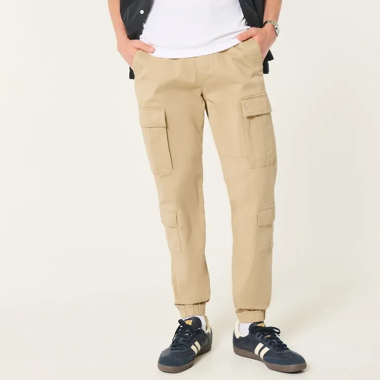 Hollister Casual Pants Men's Khaki-2