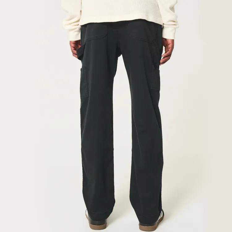 Hollister Casual Pants Women's Black-2