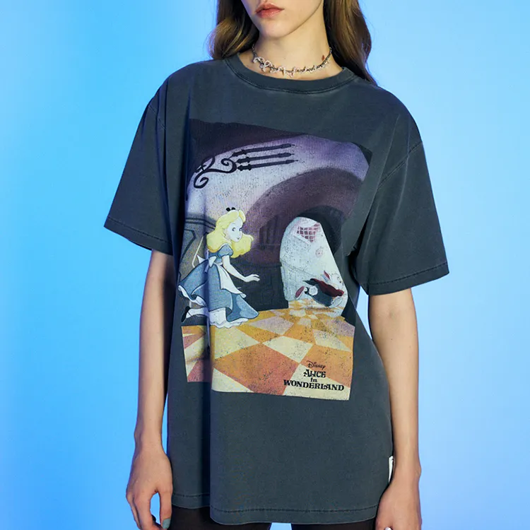 Disney X MOUSSY Disney/Disney Co-branded Model T-Shirts Women's-2