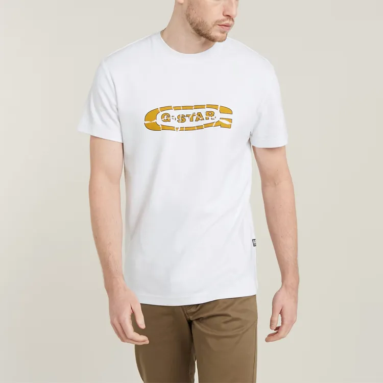 G STAR RAW T Shirts Men White-1