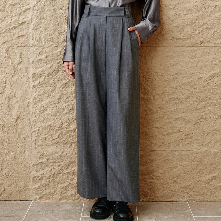 INSUN Suit Trouser Women's Gray-2