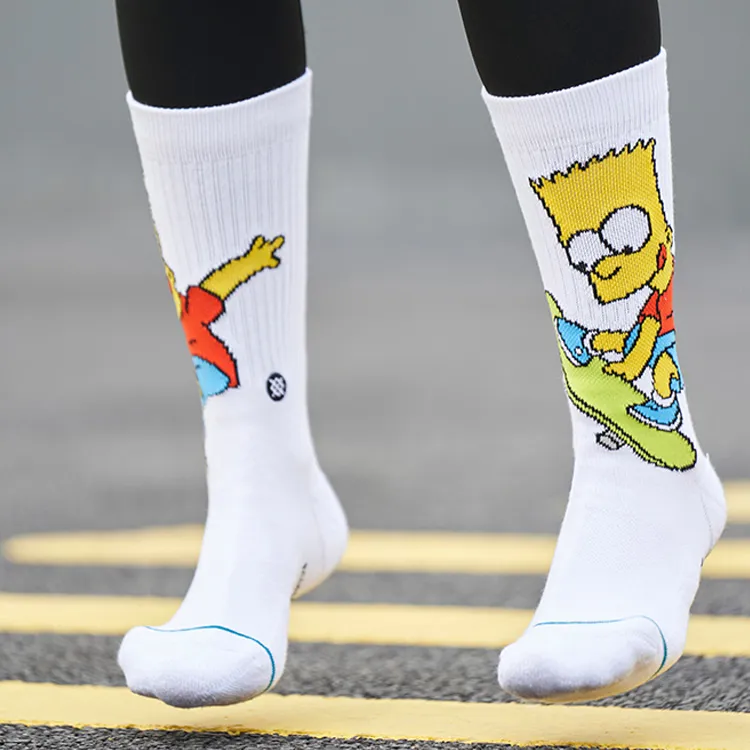 Stance x XINPUSENYIJIA,LIANMINGKUAN Mid Calf Socks Unisex 3 Pack Mixed Color-1