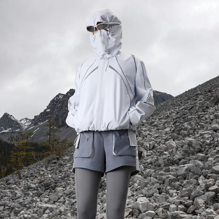 UPON PRO Jackets & Coats Women's Rock White-2