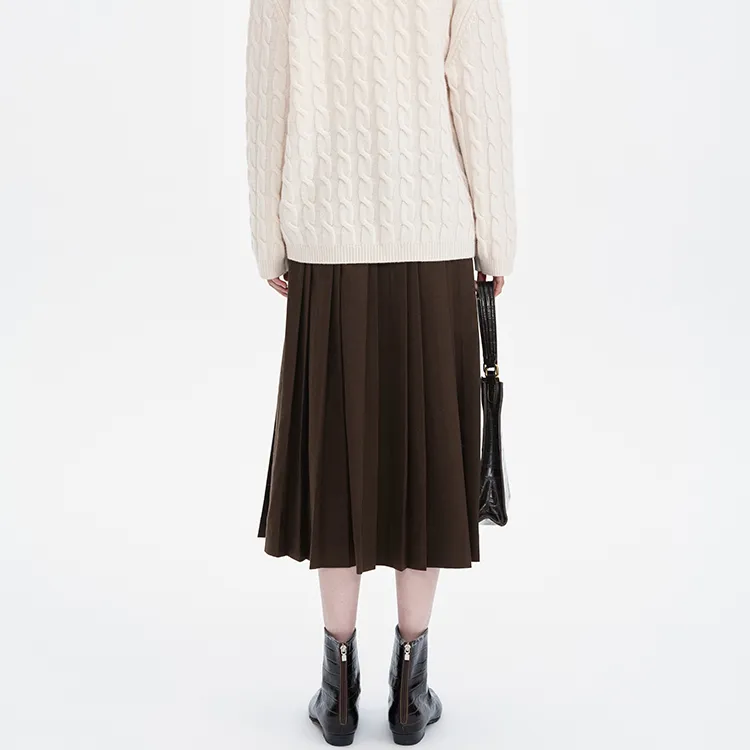 Self Who Casual Long Skirt Women's-3