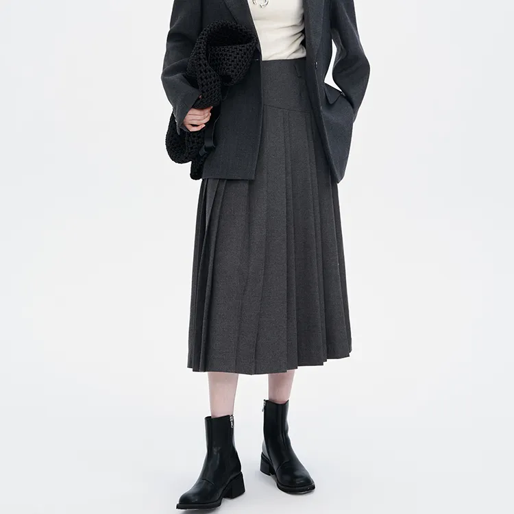 Self Who Casual Long Skirt Women's-5