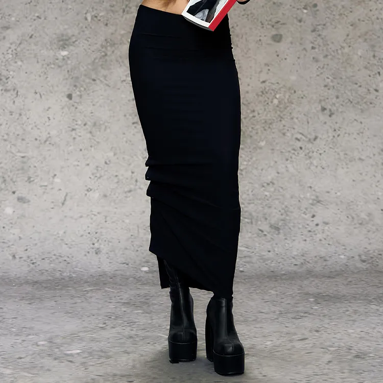 DeleteEX Casual Long Skirts Women's-6
