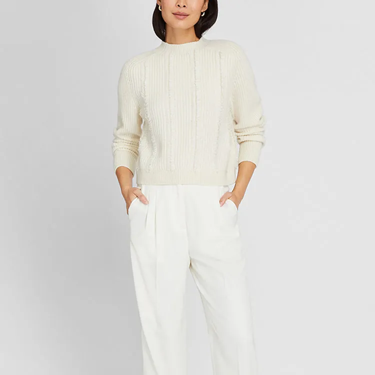 CLUB MONACO Cashmere Sweaters Women's Ecru C37U9-2