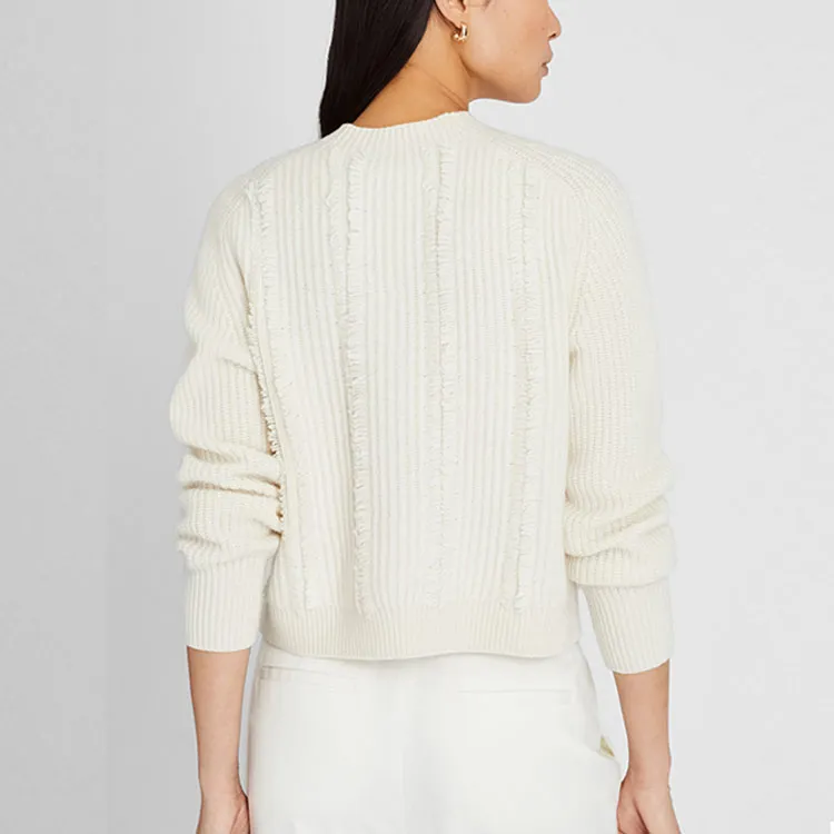 CLUB MONACO Cashmere Sweaters Women's Ecru C37U9-3