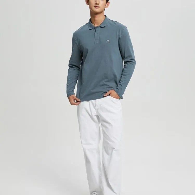 CALVIN KLEIN Polo Shirt Men's Blue-2