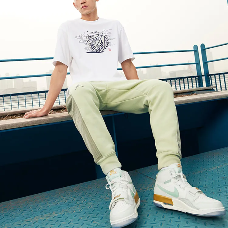 Jordan T Shirts Men White-5