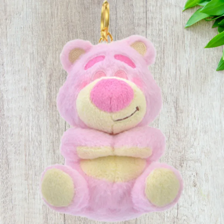 Disney Lotso Cute Dream Collection Pink 12.5cm Plush Pendant 12.5cm Height-3