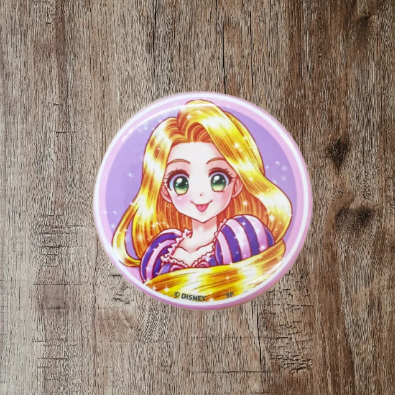 Disney Long Hair Princess Artistic Collection By Shoko Nakakawa Badges-2