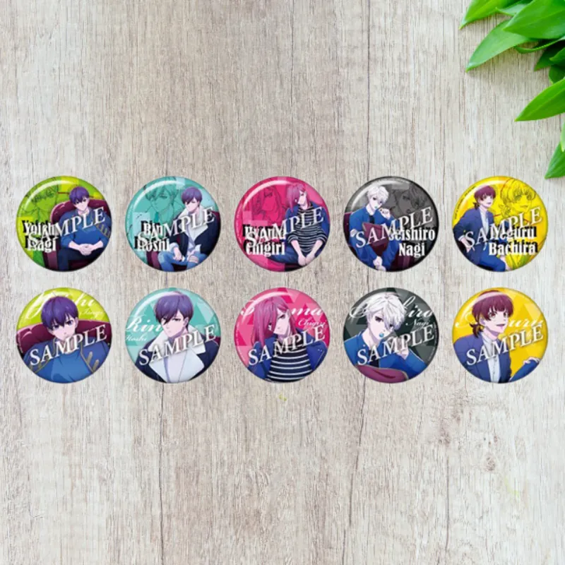 Animate Blue Lock SIMILAR LOOK Collectible Badge IP Merch-1