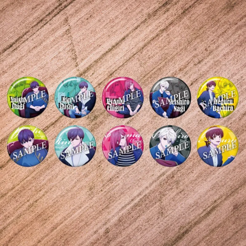 Animate Blue Lock SIMILAR LOOK Collectible Badge IP Merch-3
