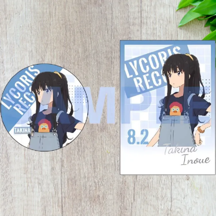 Aniple Lycoris Recoil Takina Inoue Birthday Commemoration Badges-2