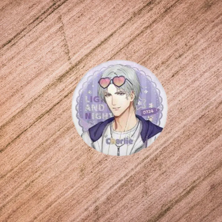 The Love Of Light And Night x Line Puppies Direct Proportion Double Flash Charlie Su Style Badges-3
