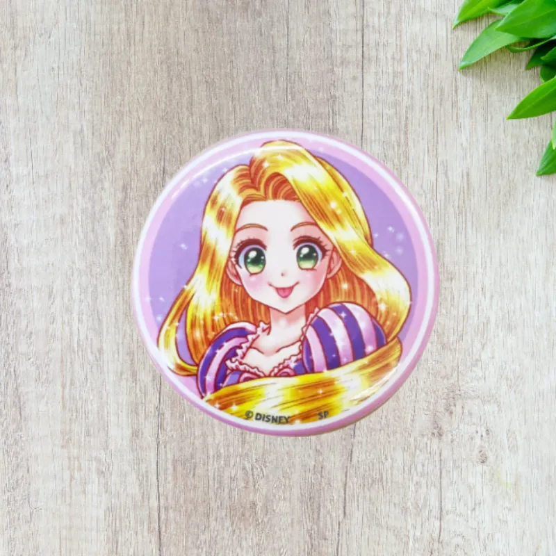 Disney Long Hair Princess Artistic Collection By Shoko Nakakawa Badges-1