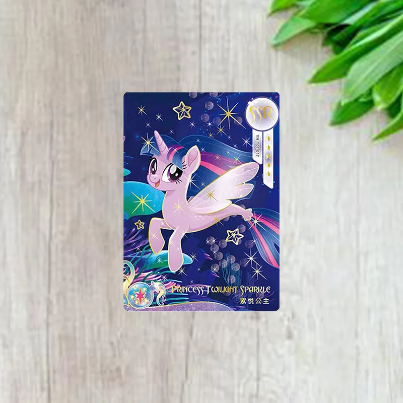 KAYOU My Little Pony Moon Bag SSR Fish Card Twilight Sparkle First Shot IP/Anime Cards 1 Pack-2