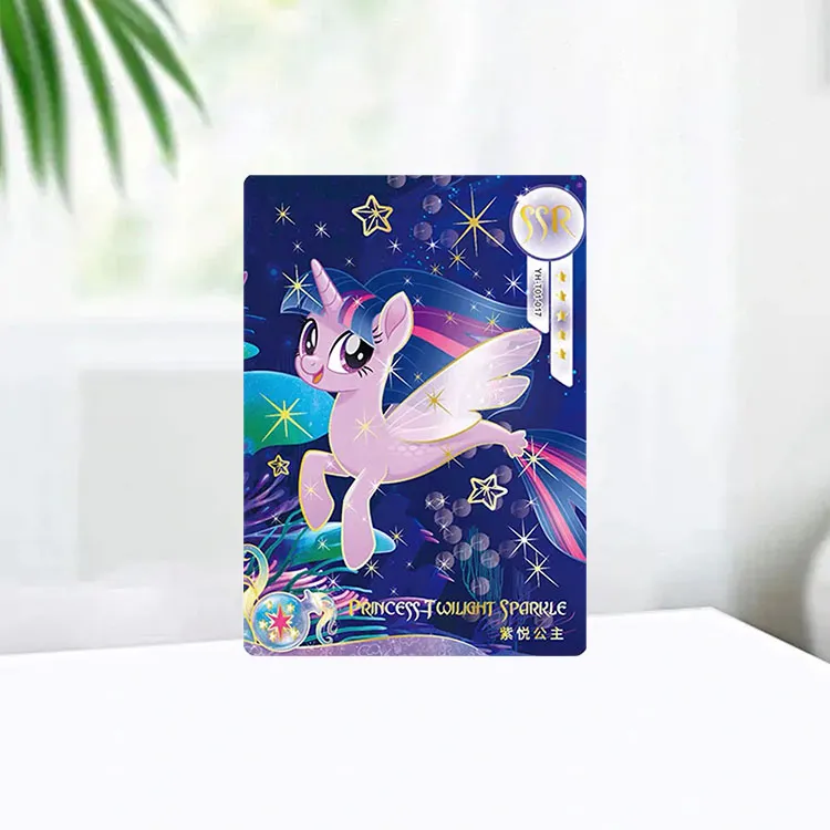 KAYOU My Little Pony Moon Bag SSR Fish Card Twilight Sparkle First Shot IP/Anime Cards 1 Pack-3