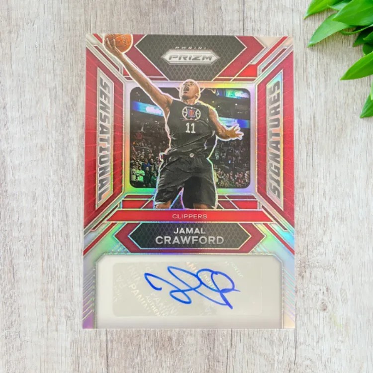 PANINI Prizm Crawford 77/99 Edition Signature Clippers Silver Foil Star Card Condition Guaranteed Sports Cards 1 Pc-2