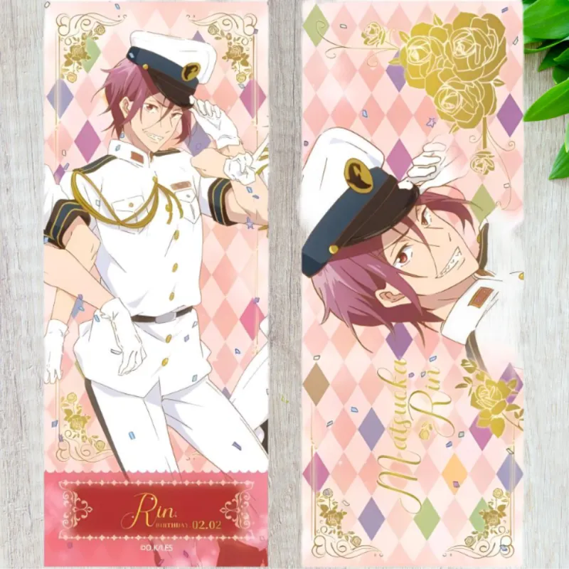 MOUXUYY Free! Men's Swim Club Seven Seas Yui Soga Rin Ayase Yū And Kawauchi Akira Laser Tickets-2