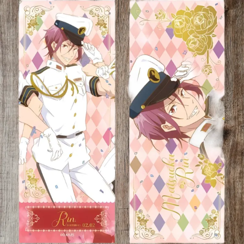 MOUXUYY Free! Men's Swim Club Seven Seas Yui Soga Rin Ayase Yū And Kawauchi Akira Laser Tickets-3