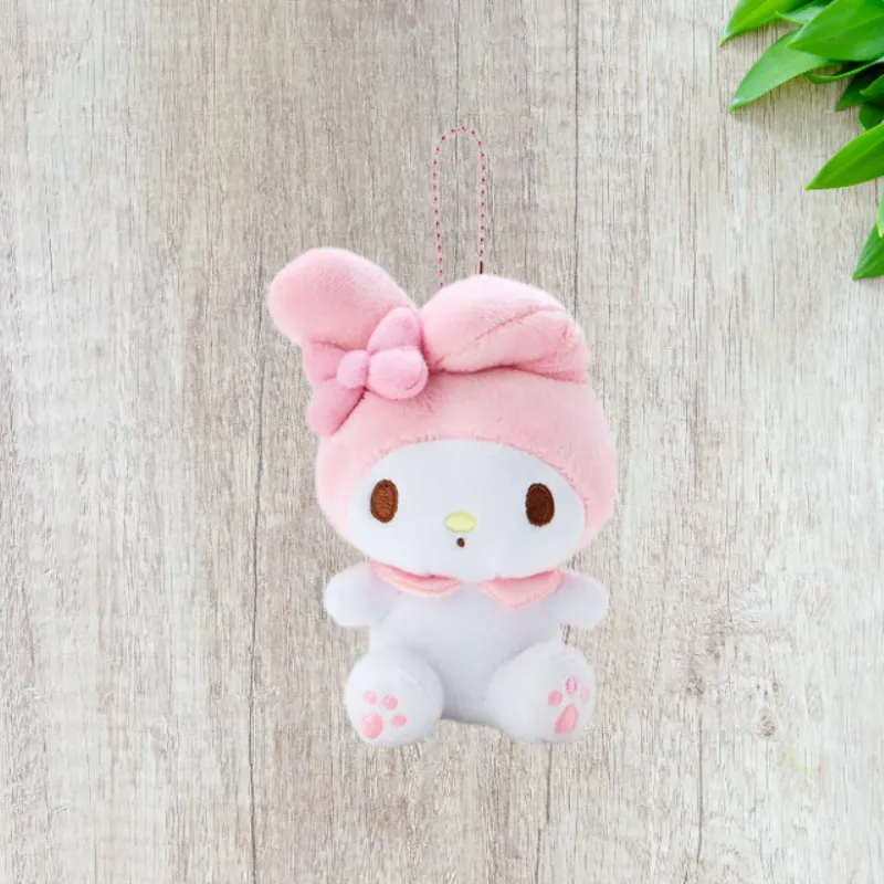 Sanrio My Melody Pearl Chain Dolls Plush Pendant 13cm Height-3
