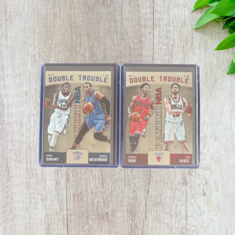 PANINI 2015 Panini Thunder KD Russell Westbrook Ticket Bulls Rose Gasol Ticket Total 2 Card Products Sports Cards 2 Pcs-3