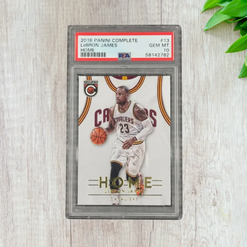 PANINI 2016 17 Complete LeBron James, Old James, Little Tank Top, Home Version PSA10 Graded Cards 1 Pc-2