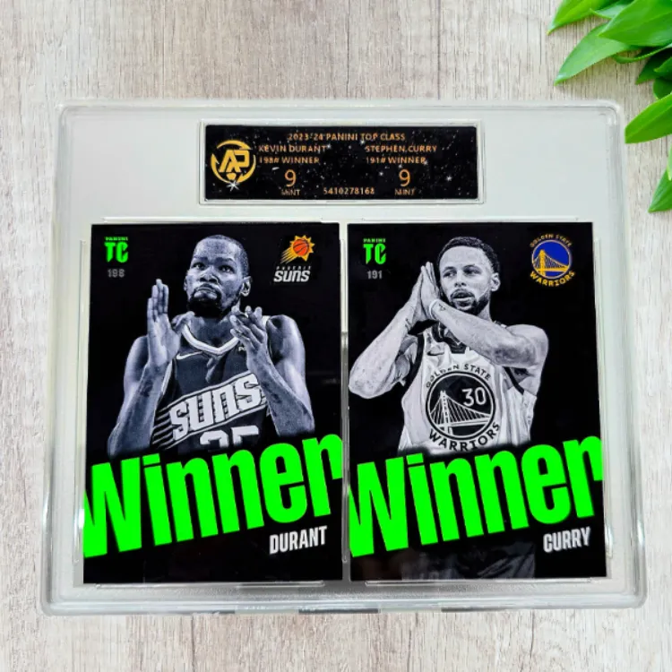 PANINI KD, Curry Player Cards, Game Winning Moments, Good Night Boston, KD's Game Winning Moments Graded Cards 1 Pc-2