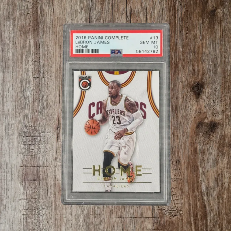 PANINI 2016 17 Complete LeBron James, Old James, Little Tank Top, Home Version PSA10 Graded Cards 1 Pc-3