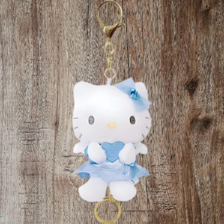 Sanrio Cupid Angel Collection Hello Kitty Dolls Plush Pendant Small Size Tall-2