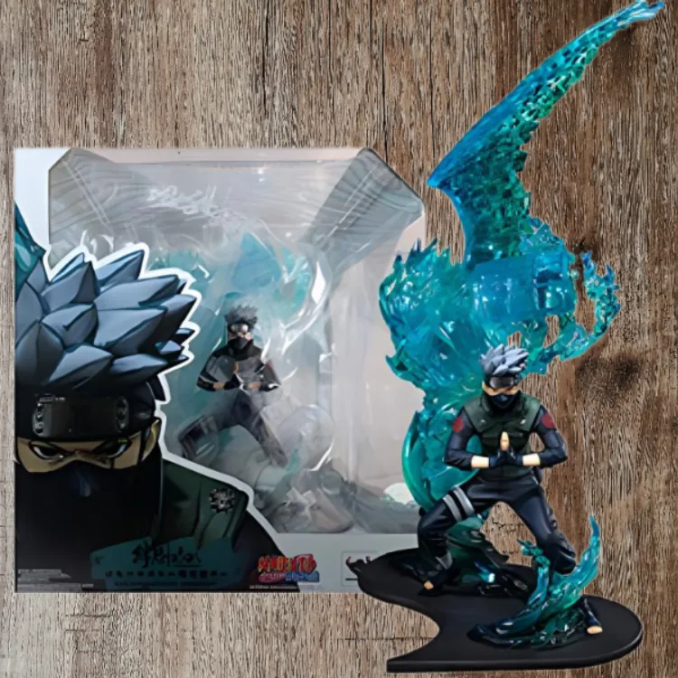 BANDAI Kakashi Hatake Figuarts Zero Naruto Sasuke Uchiha And Hinata RELATION Cyan Scale Figures-3